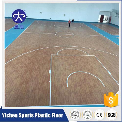 籃球場PVC塑膠地板 籃球場PVC塑膠地板
