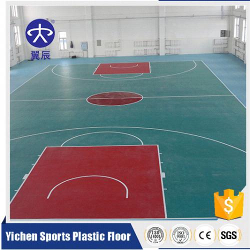 學校籃球館PVC運動地板 學校籃球館PVC運動地板
